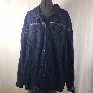 Capistrano Jeans Jacket Size 2X